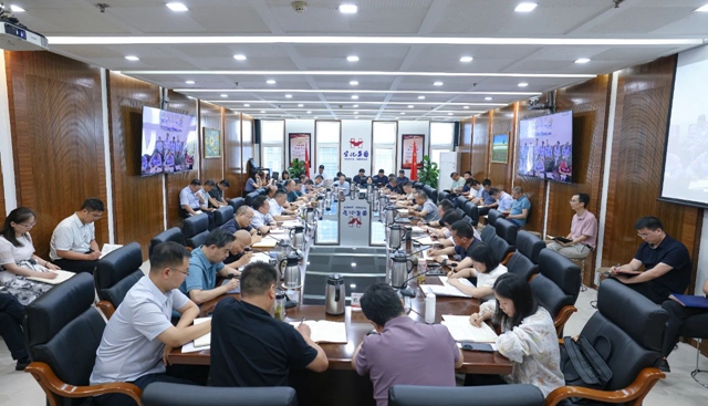 集團黨委傳達學習上級精神和有關通報 研究部署重點工作(圖1)